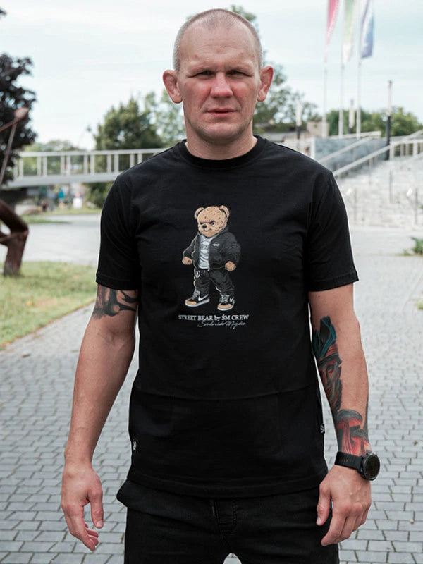 Urban Environment T-shirt Street Bear Black