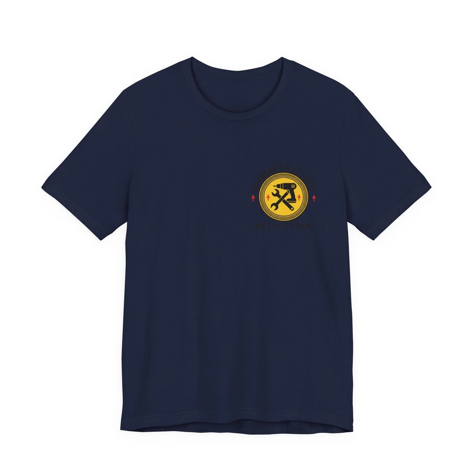Weekend Fix-It Crew Tee | DIY shirt, workshop tools graphic