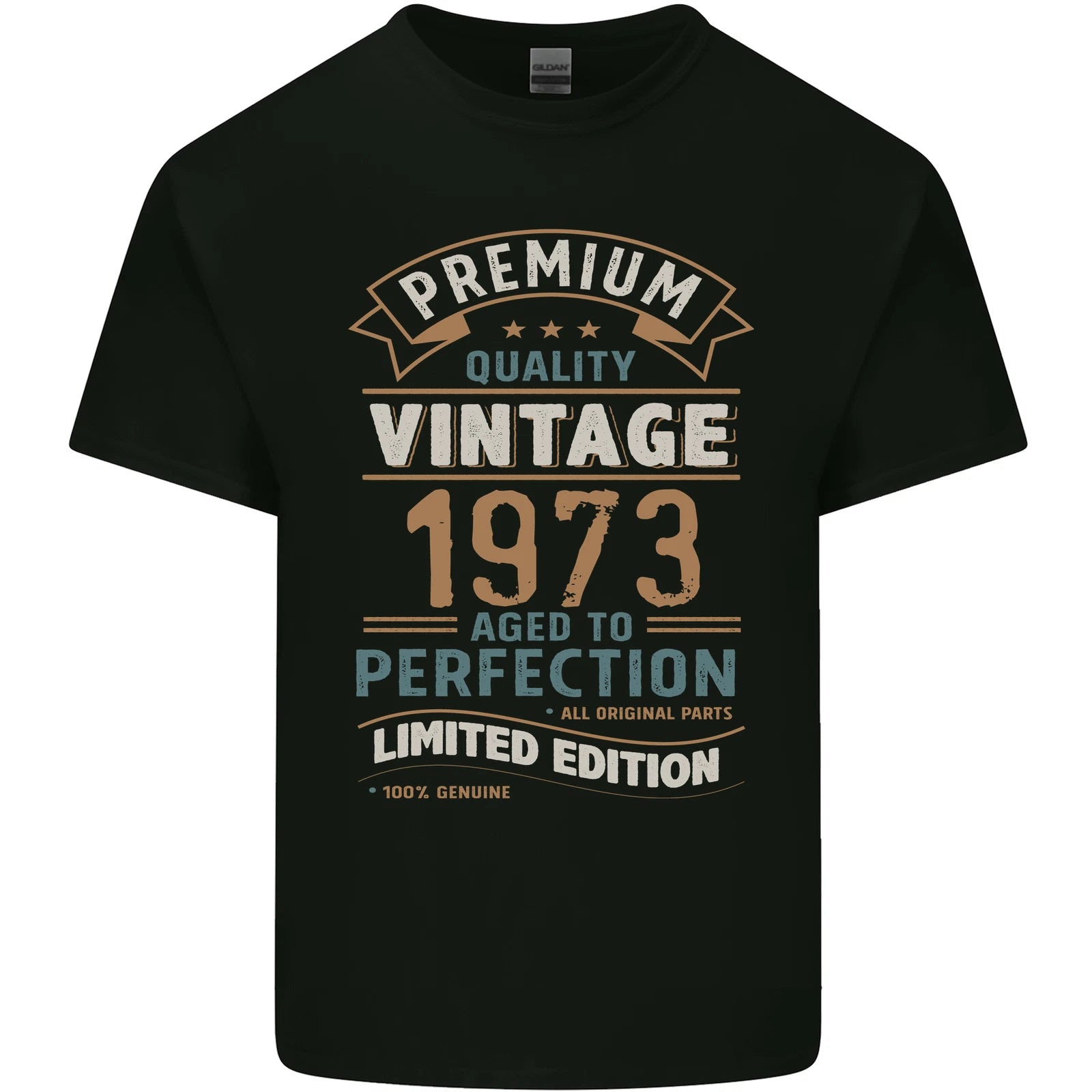 Premium Vintage 53rd Birthday 1973 Mens Light Cotton T-Shirt