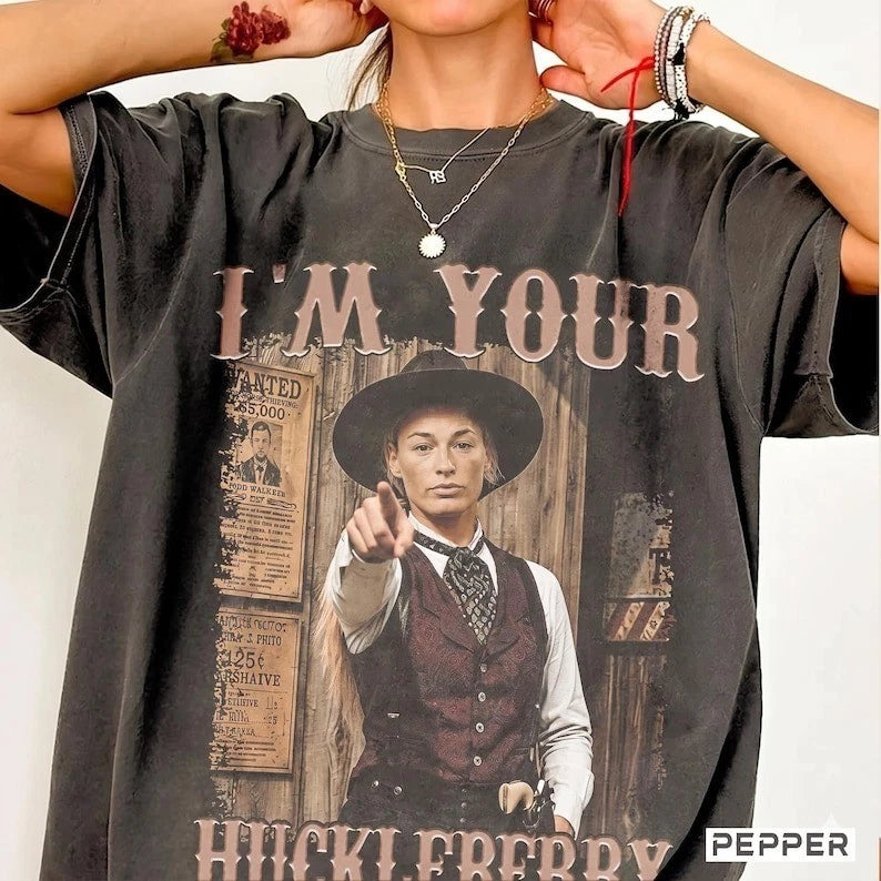 Sophie Cunningham I'm Your Huckleberry Vintage Shirt,Retro Western Graphic Shirt