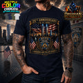 NYPD 9/11 25th Anniversary Shirt Never Forget Fallen Heroes Memorial Tribute