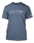 1964 Daytona Coupe Art of Light T-Shirt - Men - American Classic Car