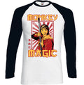 Monkey Magic - Mens Funny Retro TV Programme Show Long Sleeve T-Shirt