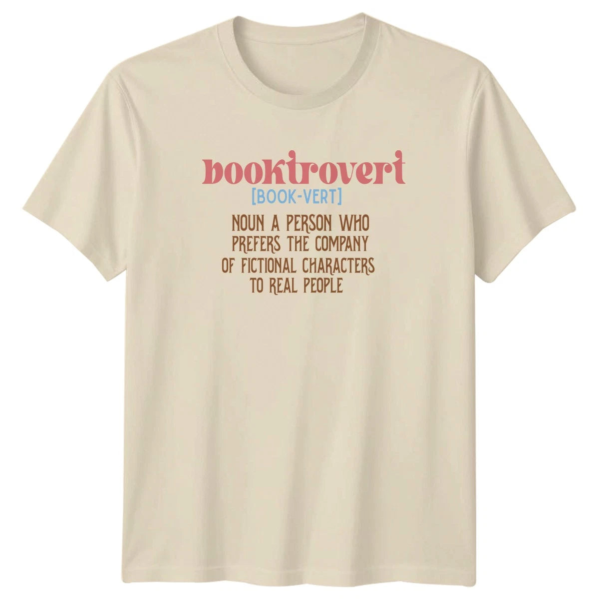 Booktrovert Book Vert Noun A T-Shirt Introvert Book Lover Reading Books