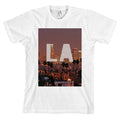 LA Los Angeles City Skyline Bella+Canvas T Shirt Fashion Tee NEW