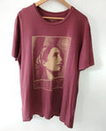 Obey Propaganda T-shirt,XL, red. Actions turn plans into reality. Peace Mexico.