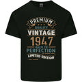 Premium Vintage 79th Birthday 1947 Mens Cotton T-Shirt Tee Top