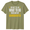 Funny Grandad Mens T Shirt Grandpa Fathers Day Gift From Granddaughter Gramps