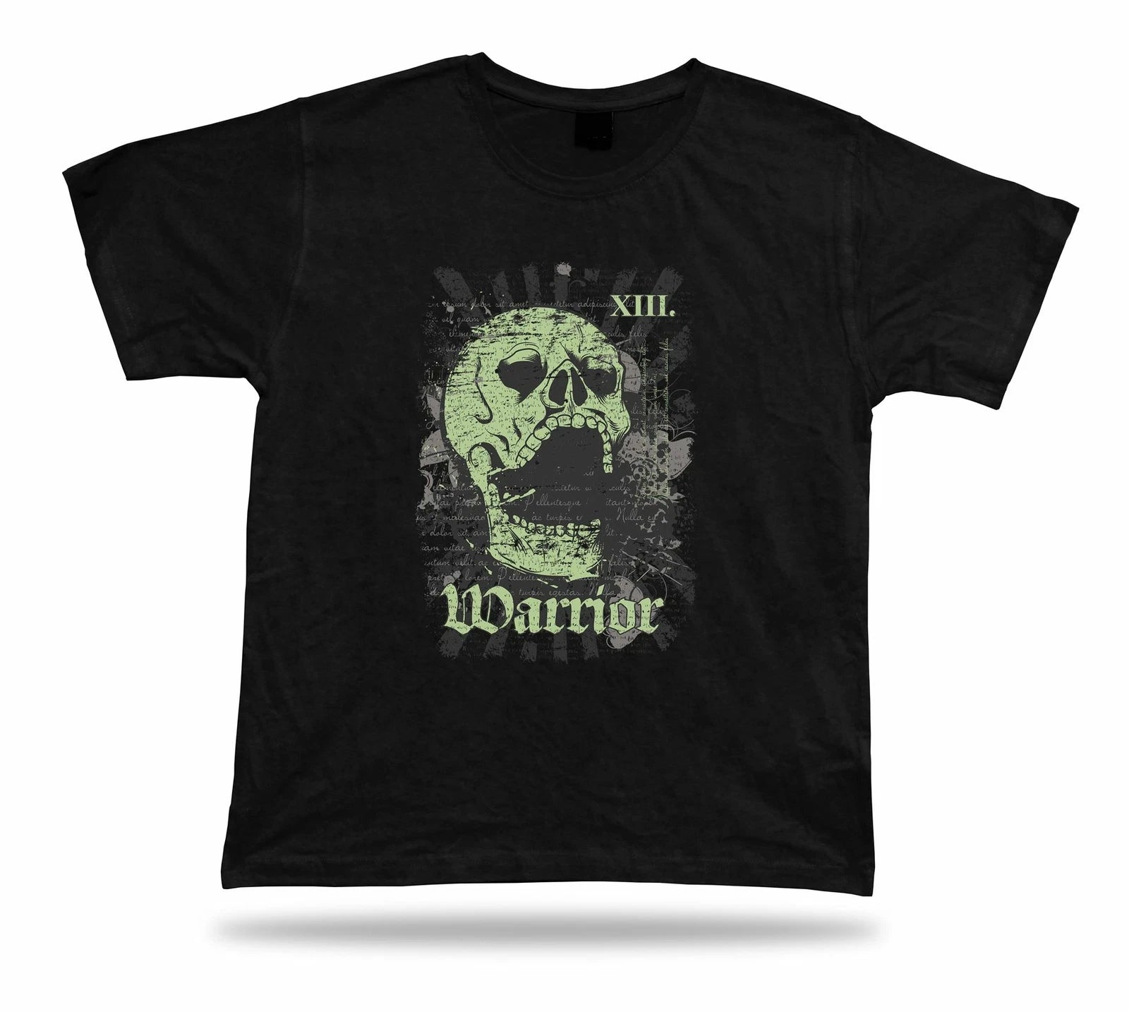 Warrior Skeleton Skull t shirt tee awesome cool stylish moder design apparel