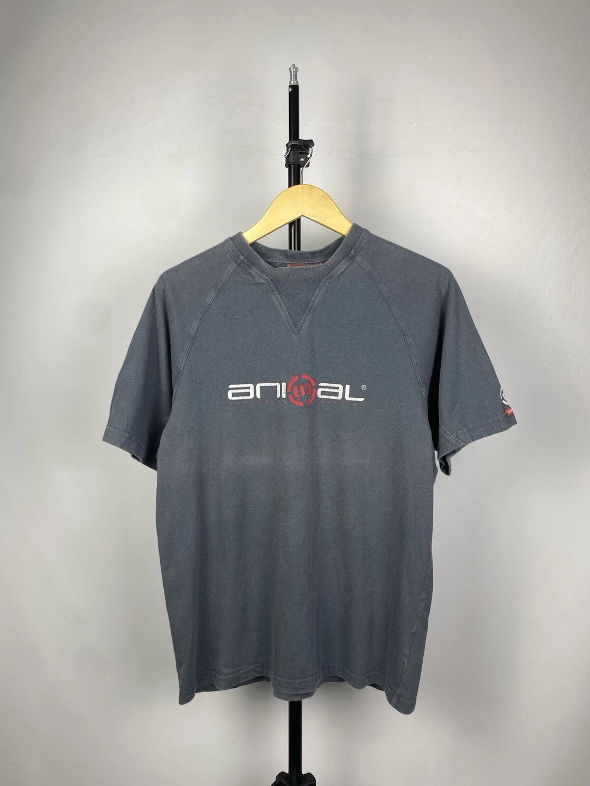 Vintage 90S ANIMAL SKATE Big Logo Tee Streetwear 90s Style Men’s M Size