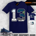 Tee Shirt Matching AJ 13 Flint 2026 To Match Sneaker Retro Number 13s T-Shirt