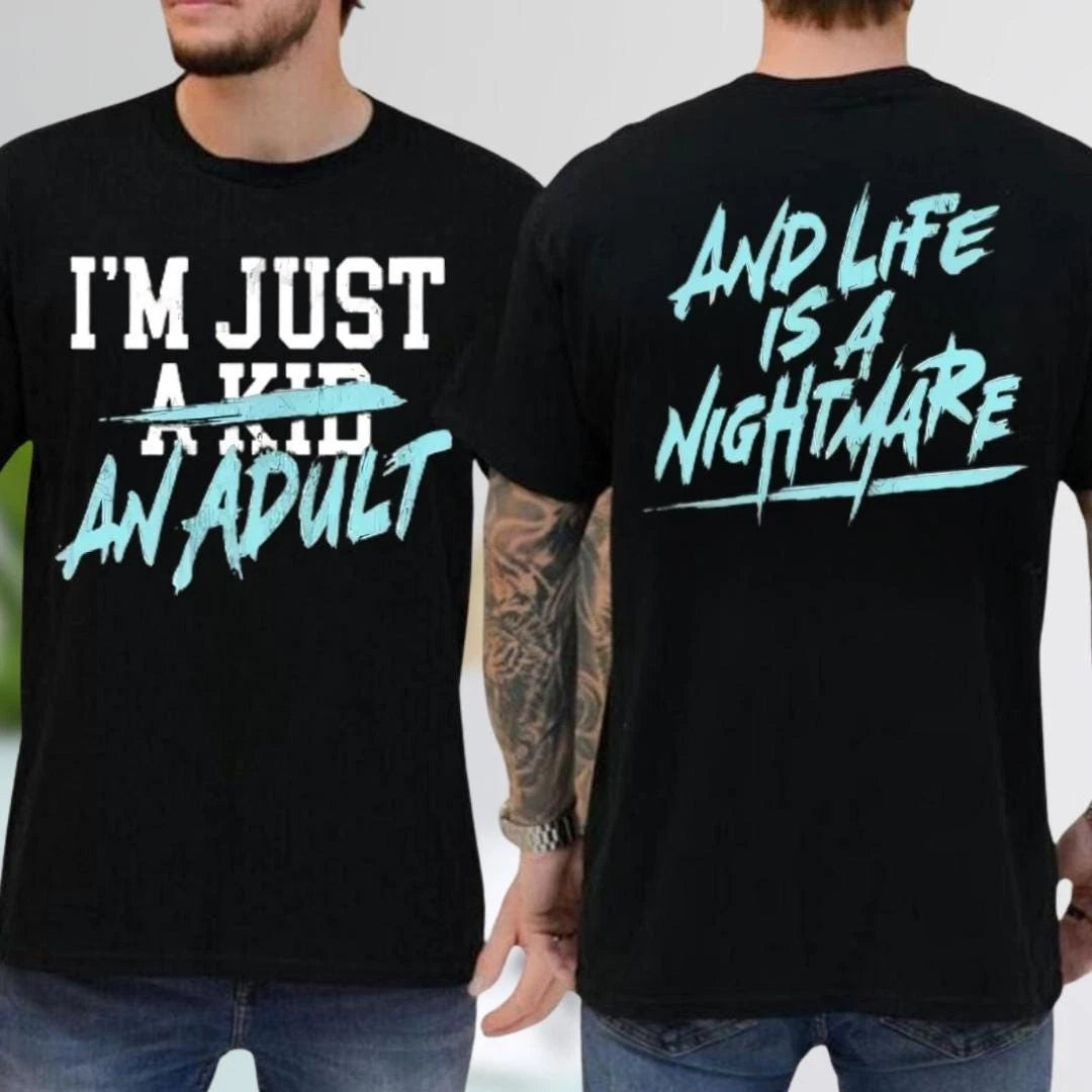 Simple Plan Im Just A Kid An Adult Life Is A Nightmare Concert T-Shirt