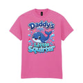 Mens Daddy's Little Squirter Pink T-Shirt Funny Stag Do Bachelor Novelty Tee