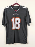 Black Street boy American Football Style Shirt Size Medium