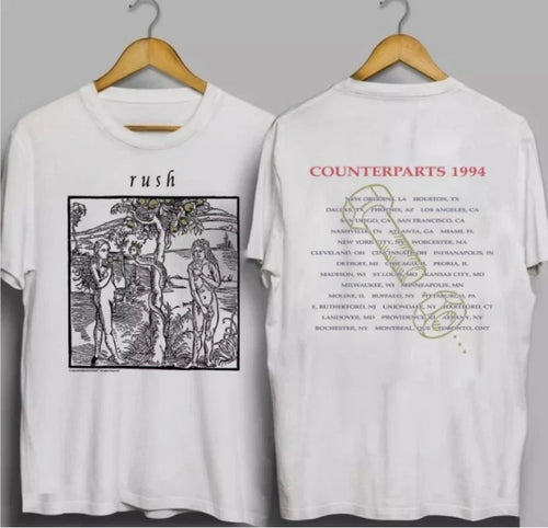 1994 Rush Counterparts Tour T-Shirt T-Shirt