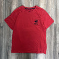 Beverly Hills Polo Club Red V-Neck Pocket T-Shirt M