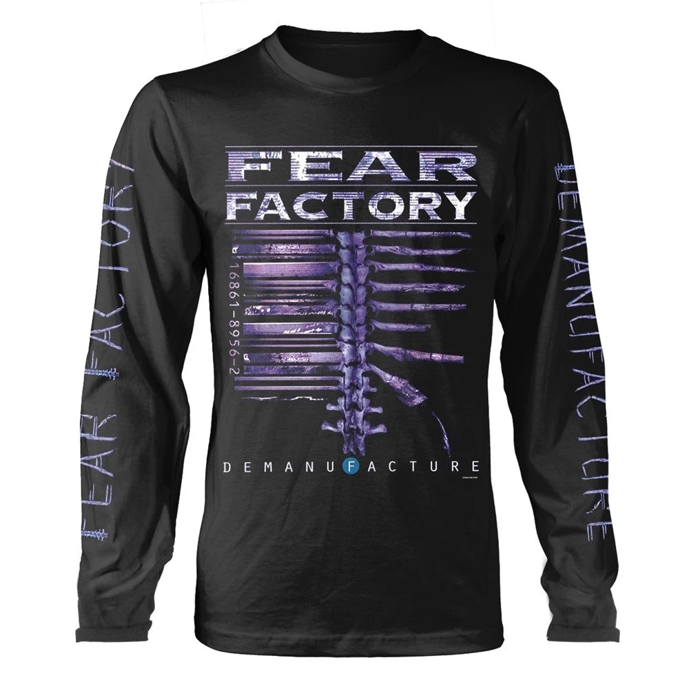 FEAR FACTORY - DEMANUFACTURE CLASSIC BLACK Long Sleeve Shirt X-Large