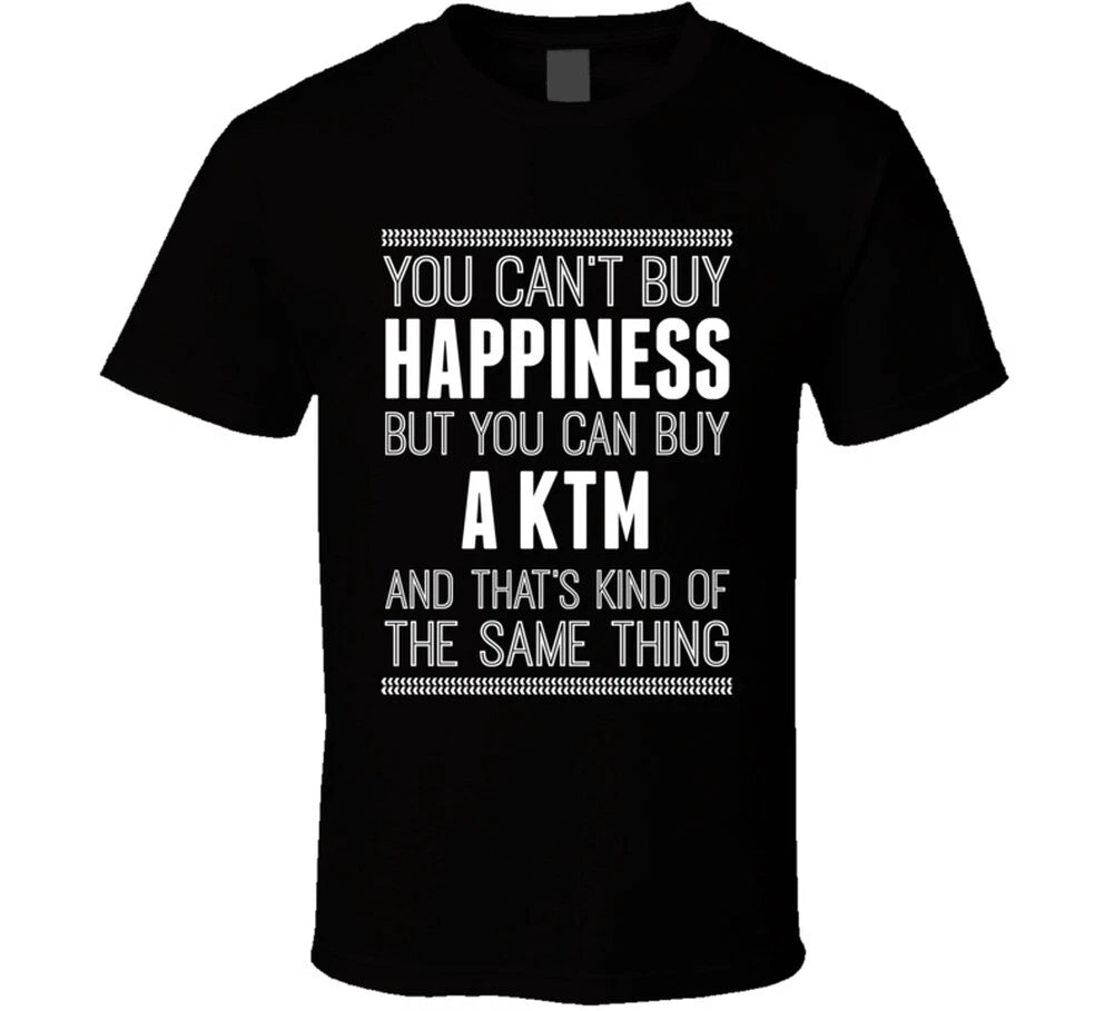 Buy A KTM Happiness Car Lover T Shirt