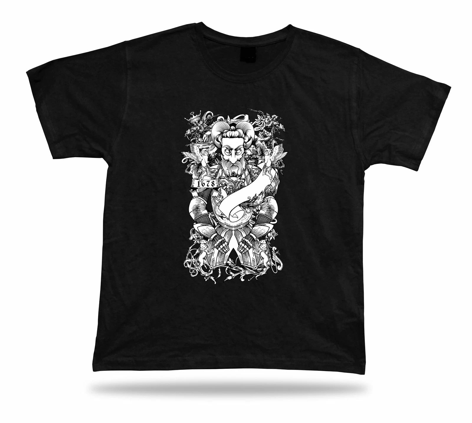Mithologic Knight Floral t shirt tee awecome vector modern design gift present