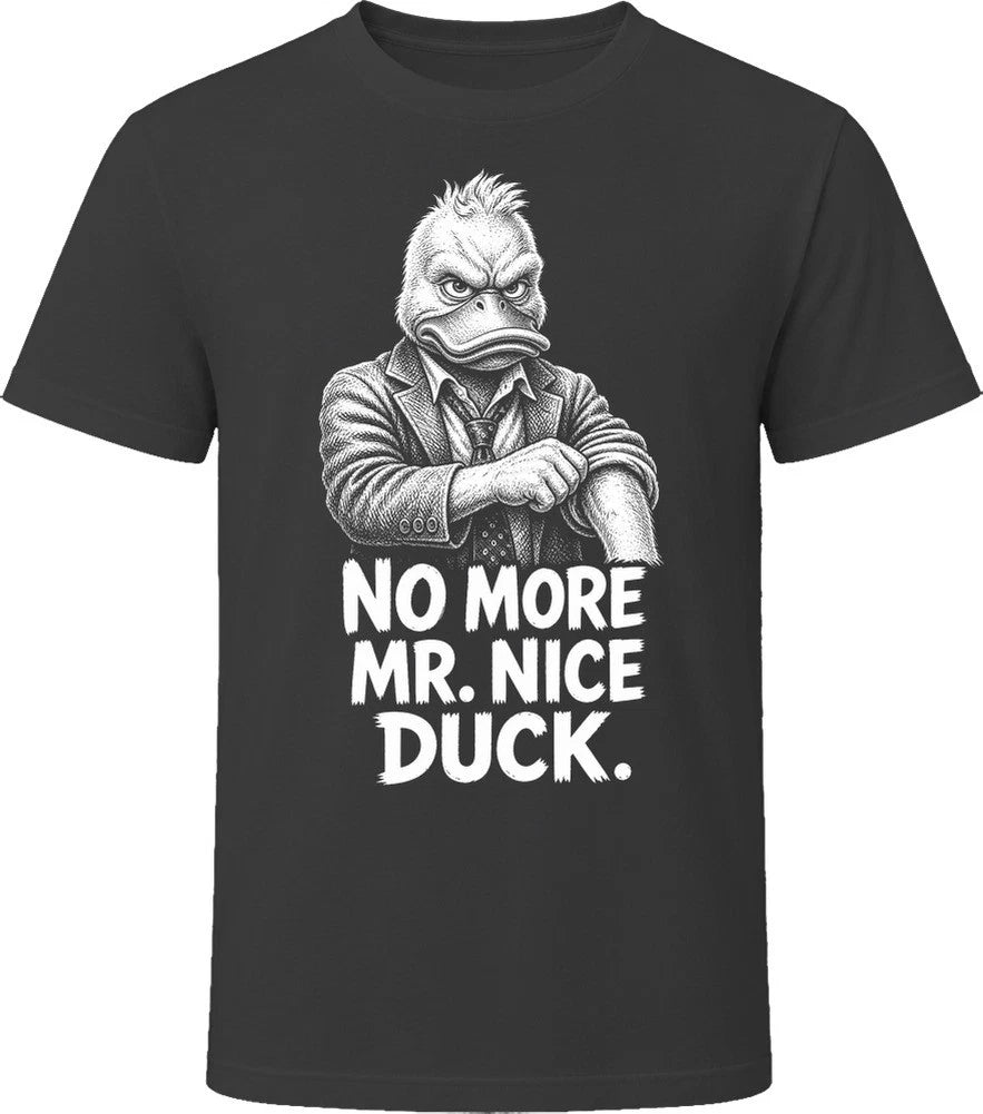 Howard The Duck No More Mr Nice Duck Funny 80s Comedy T Shirt