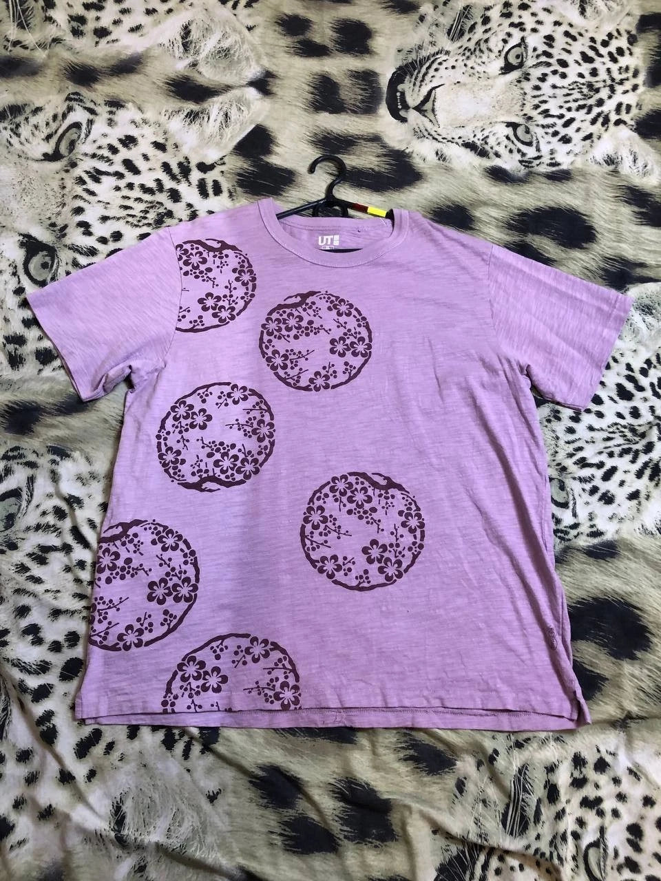 Streetwear T-Shirt Uniqlo big print Y2K Vintage XL