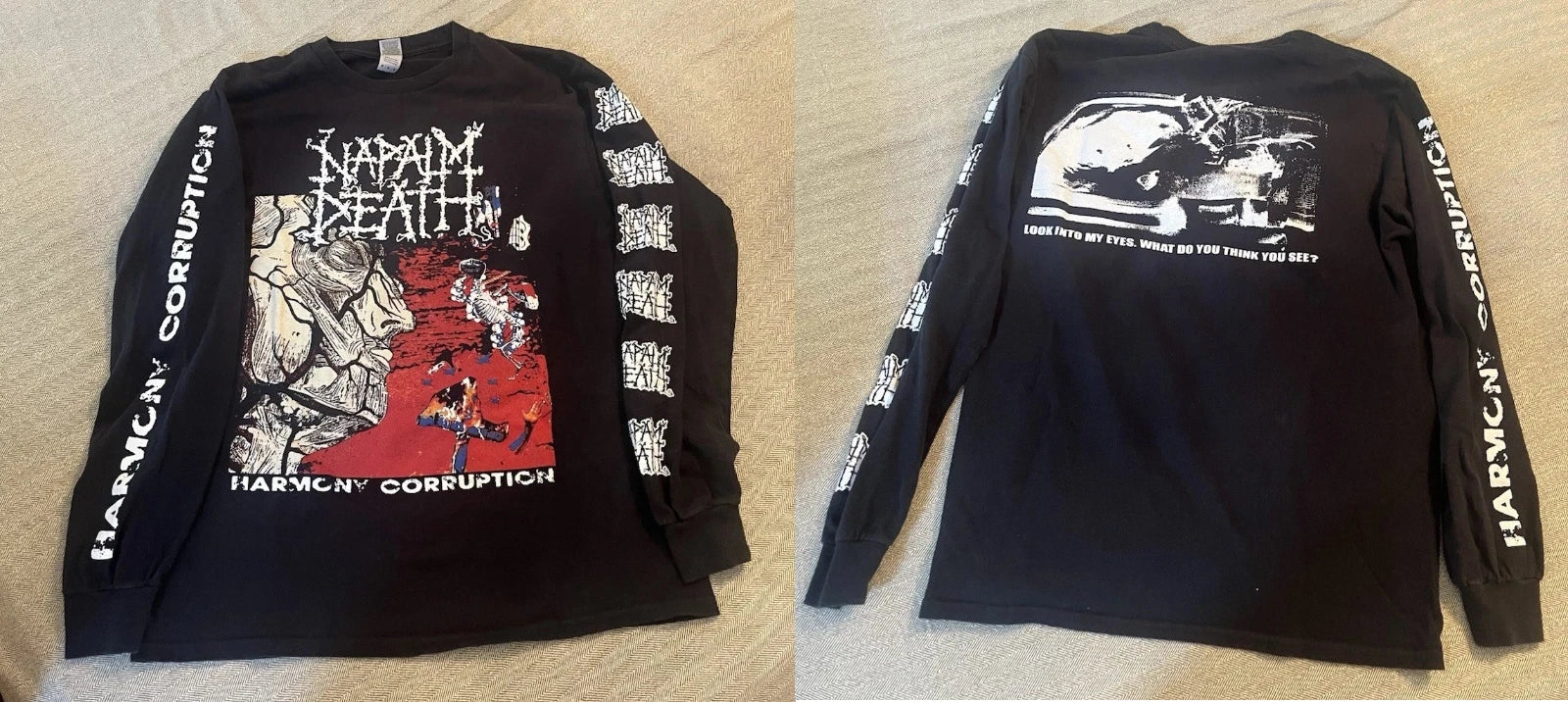 NAPALM DEATH Long Sleeve Shirt