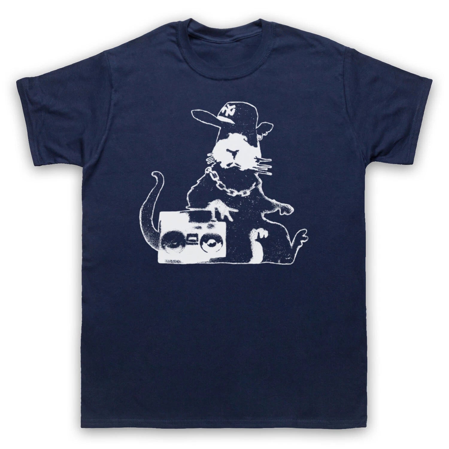 BANKSY RAT UNOFFICIAL GRAFFITI STREET ART PRINT ARTIST MENS & WOMENS T-SHIRT