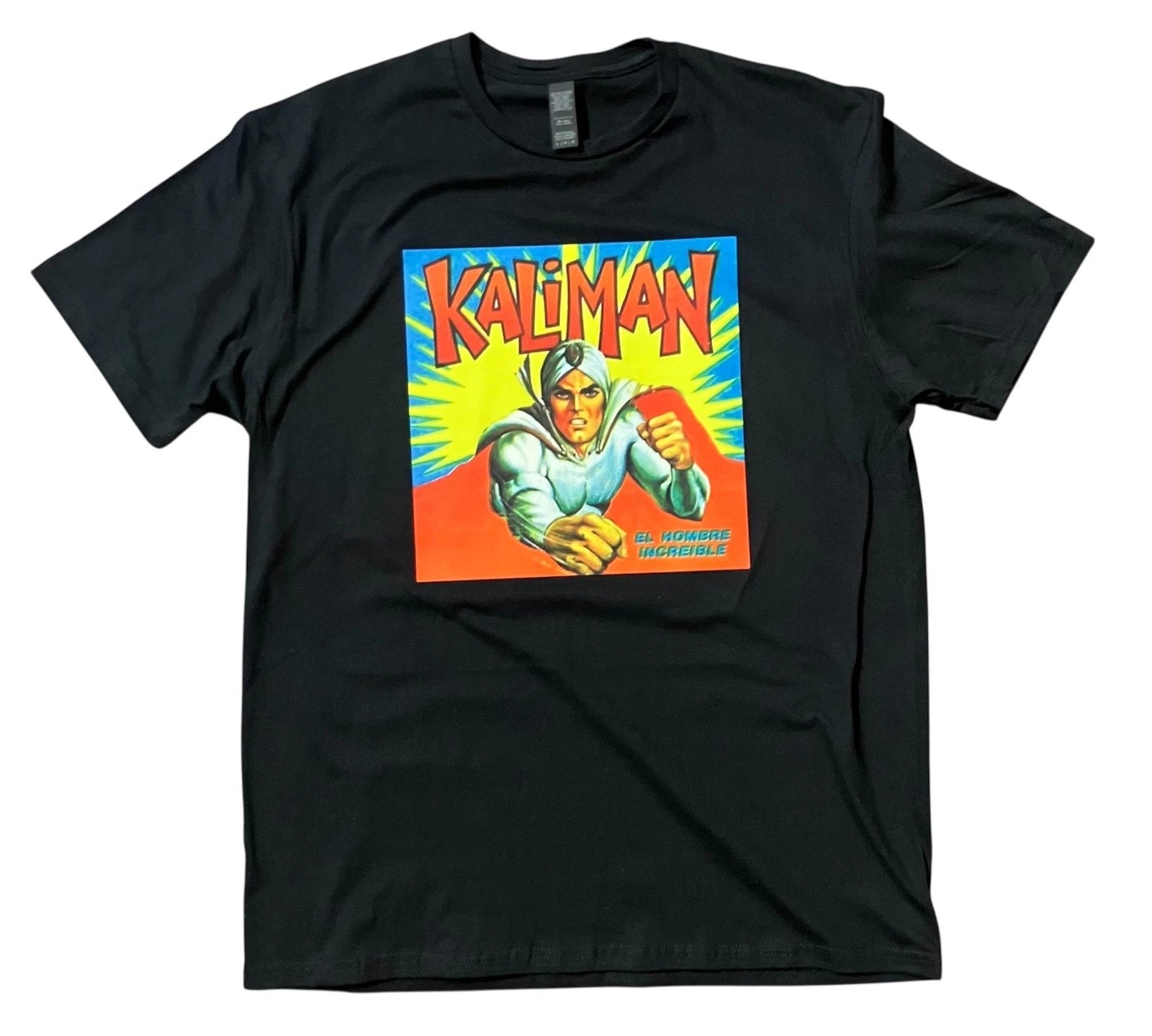 Kaliman El Hombre Increible Retro Vintage Graphic Design T-shirt Soft Style