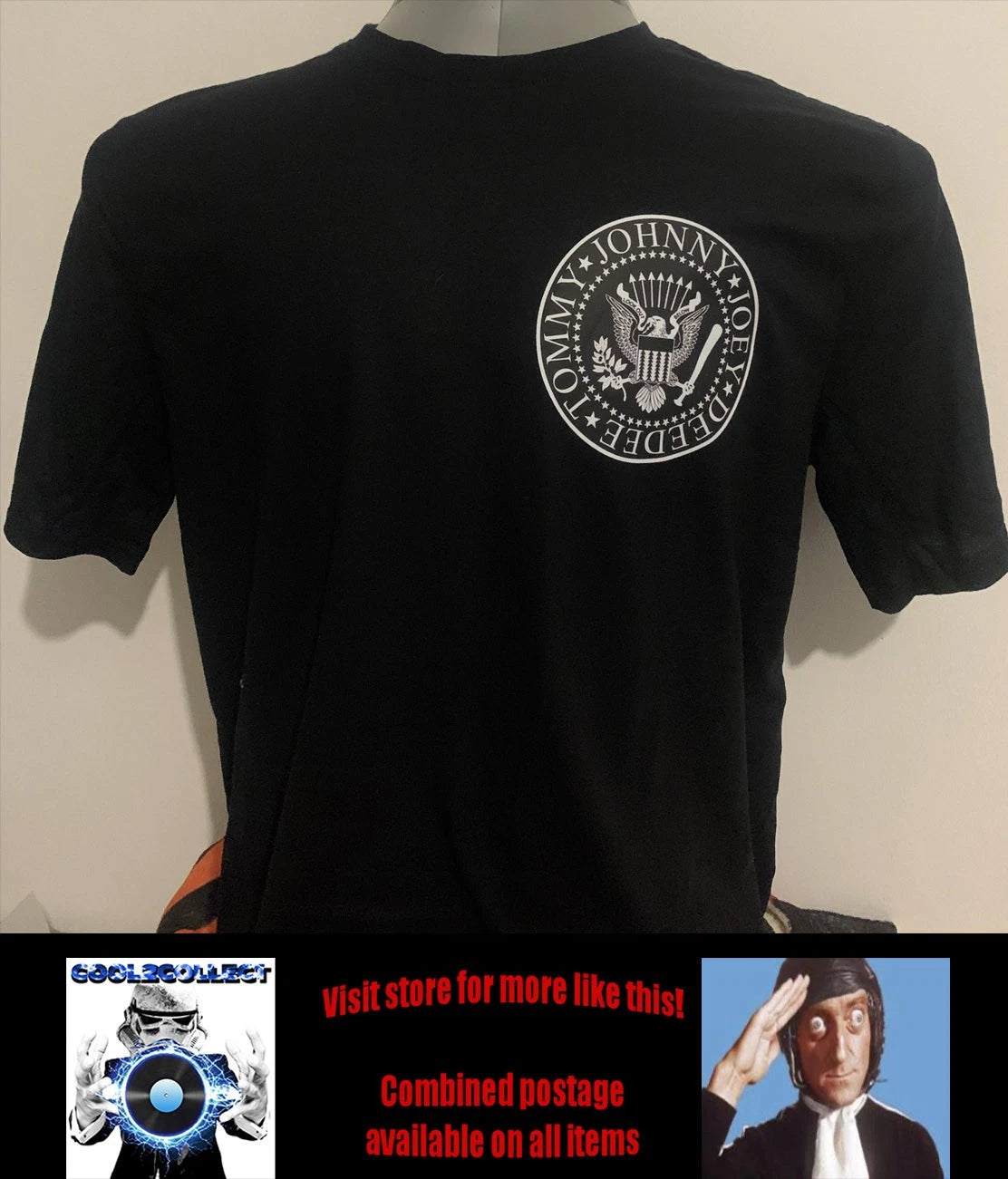 Cool Retro Band Shirt - The Ramones