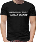 Un Ne Simply Dwarf Printed T-Shirt - Mordor - Movie - Book - Meme