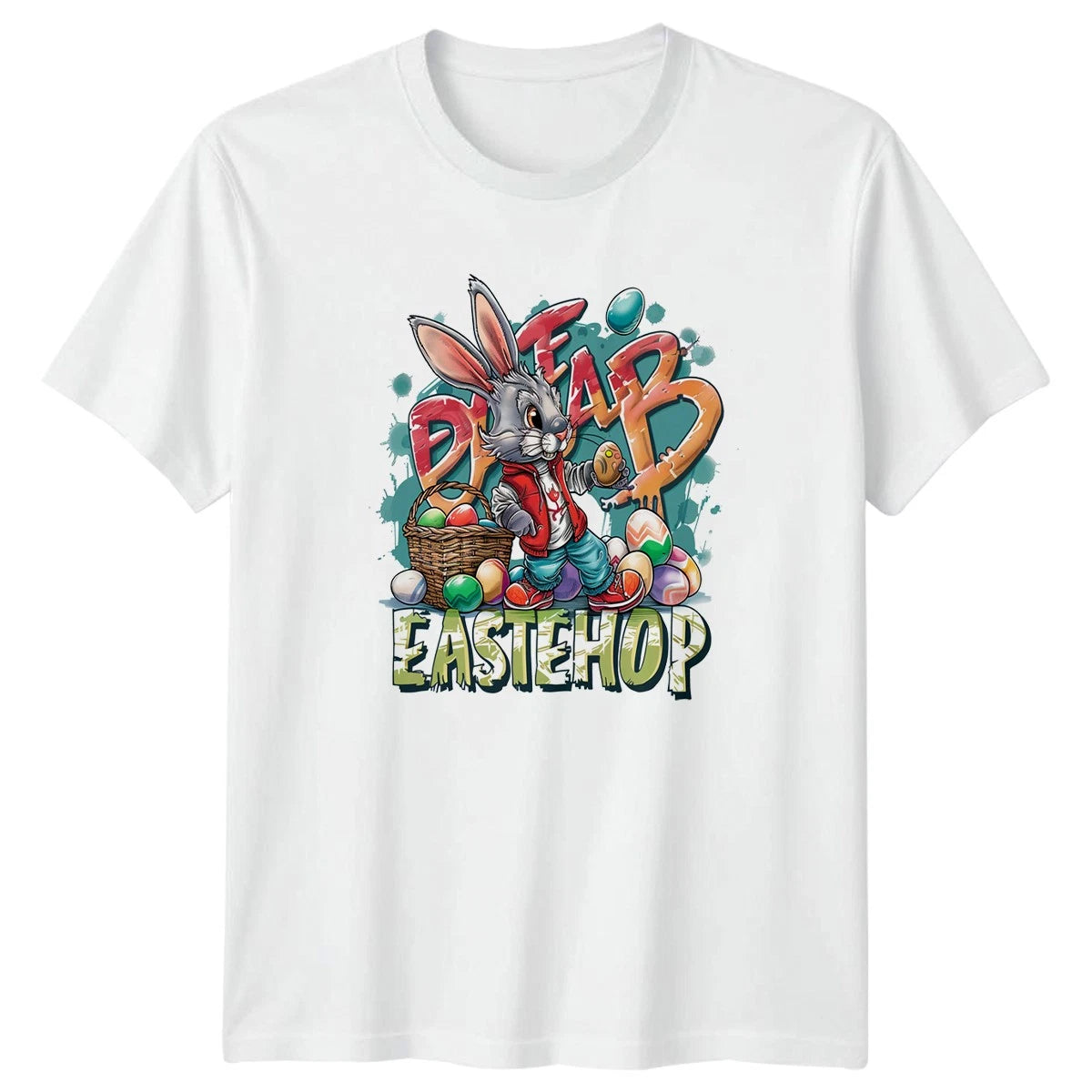 Eastehop T-Shirt Urban Graffiti Streetwear Easter Gift For Him And Her