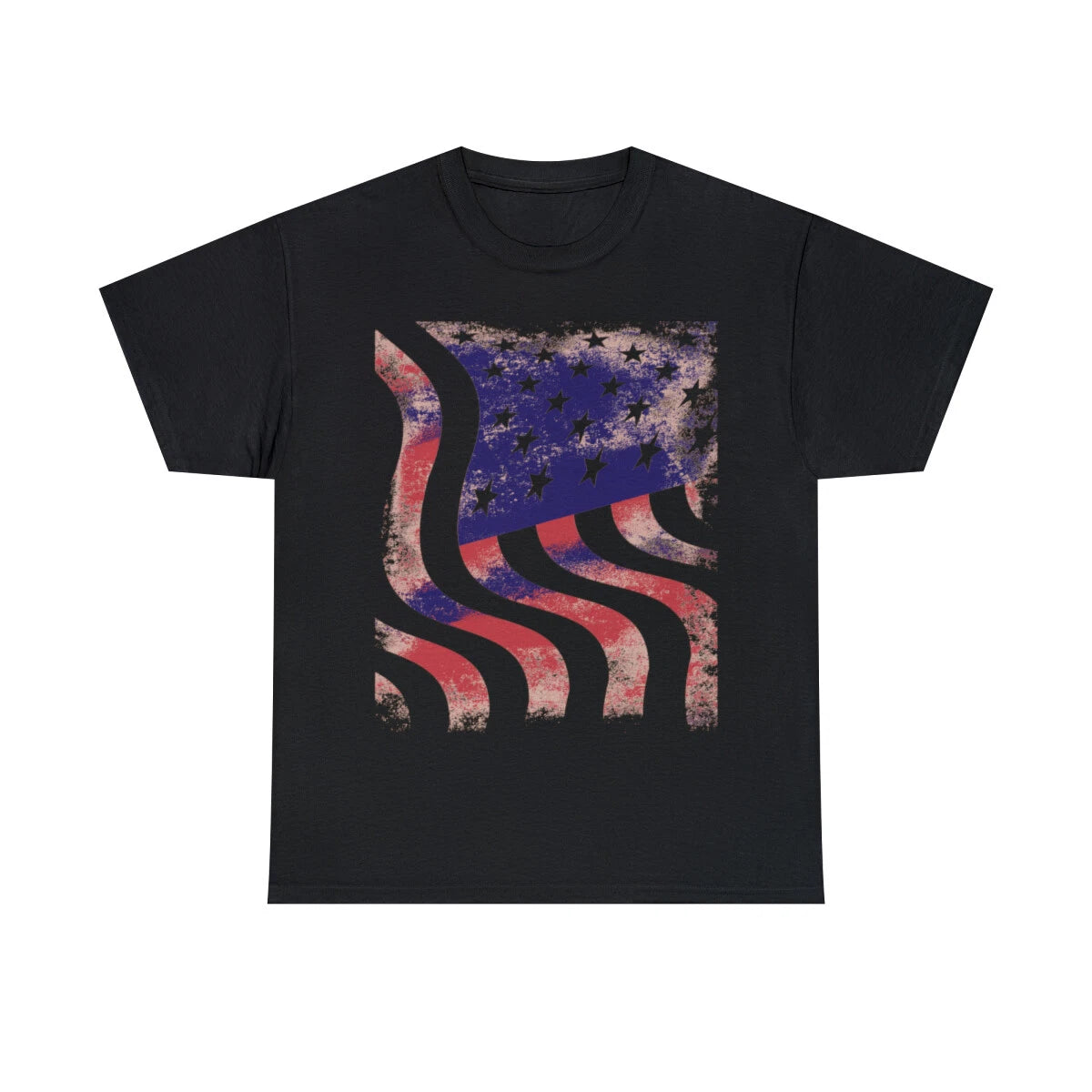 American Flag Graphic Tee Shirt, S-5XL