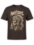 Crowned Ancestor Skull T-Shirt | Unisex