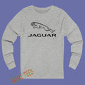 Jaguar Car Racing Automotive Men's Grey Size S-3XL
