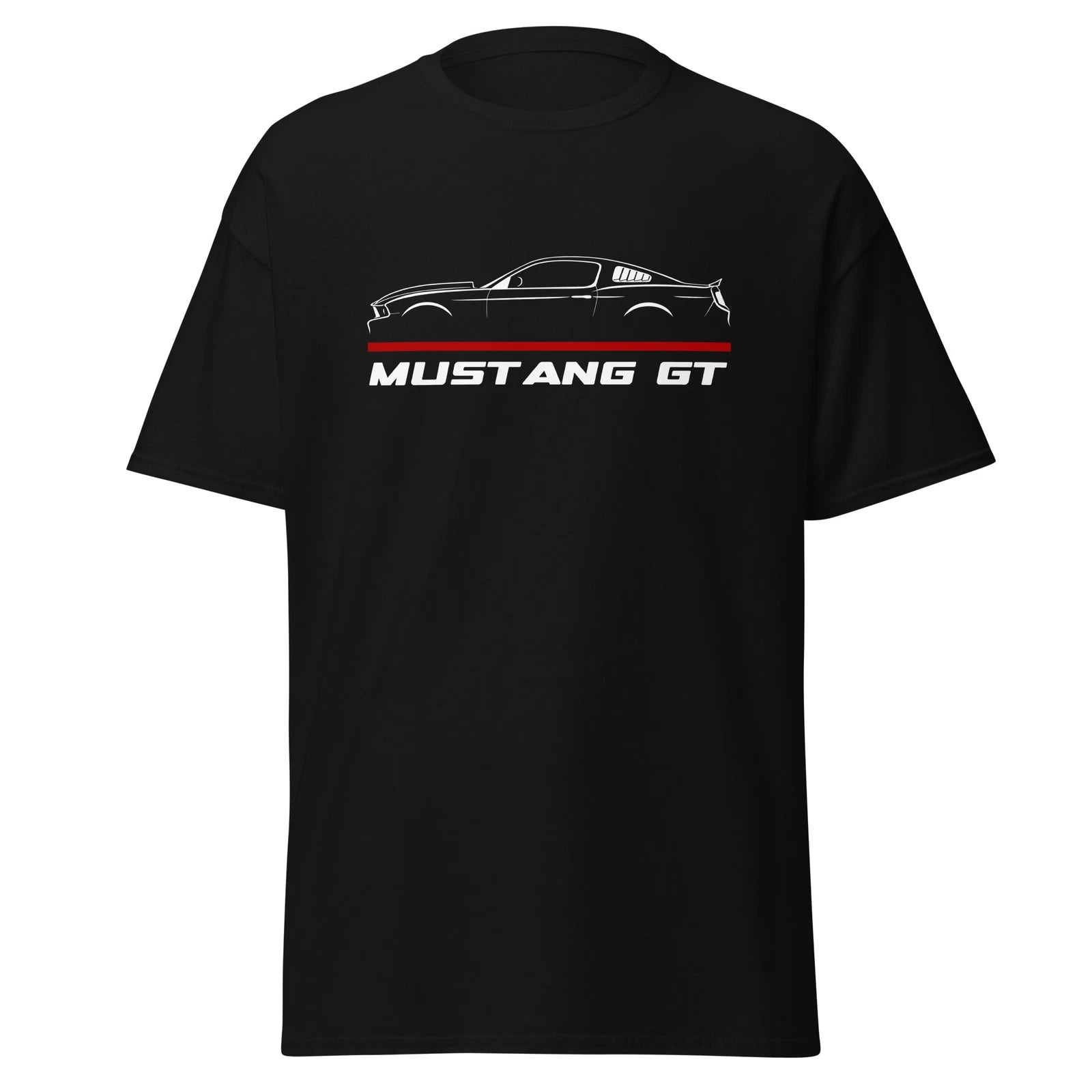 Premium T-Shirt For Ford Mustang GT 2012 Cowl Hood Car Enthusiast Birthday Gift