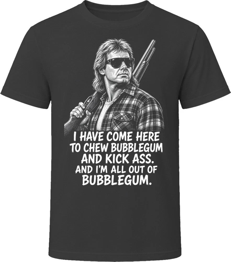 Nada All Out of Bubblegum They Live Funny 80s Comedy T Shirt
