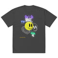 Higher Crowns (Don't Do Drugs) Oversized Faded T-Shirt