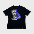 Octobers Very Own T Shirt Mens Medium Black OVO Owl Short Sleeve Graphic Tee
