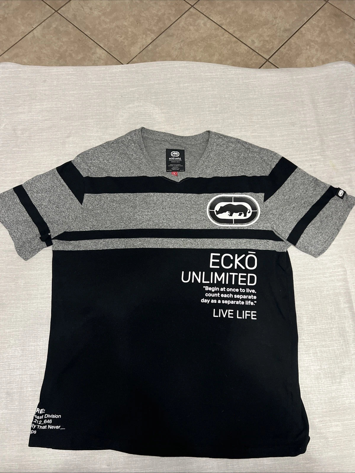 Ecko Unltd. Men’s Graphic T-Shirt Sz XL Street Style Urban Wear