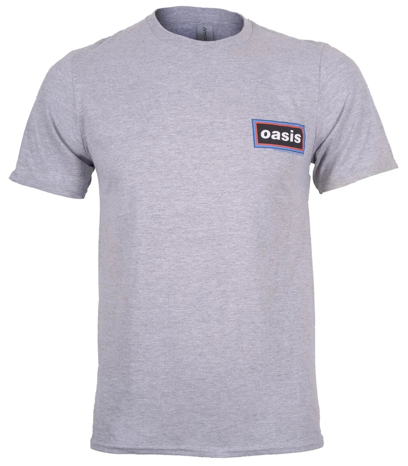 Official Oasis T Shirt Lines Decca Logo Grey Reunion Tour 2025 New S M L XL XX