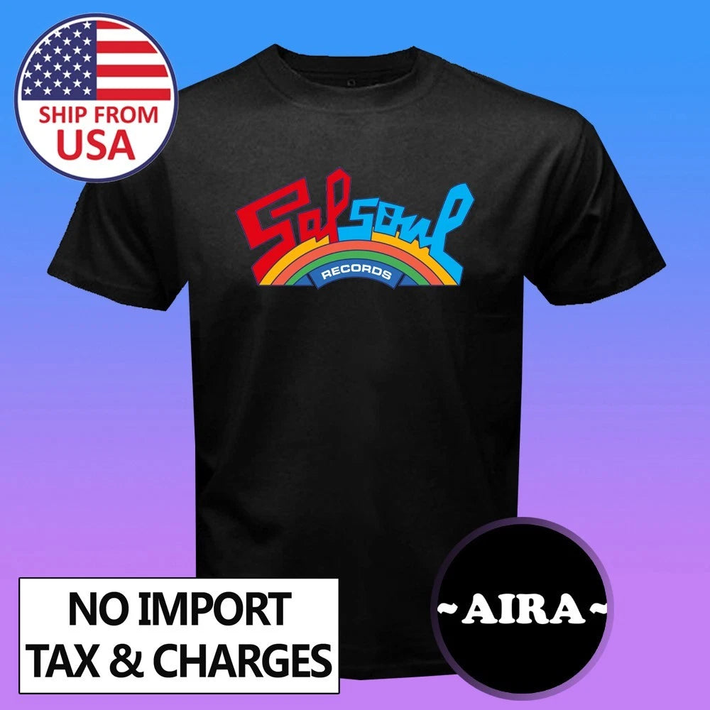 Salsoul Records Men's Black Size S-5XL