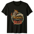 Mama Mommy Mom Bruh Womens T-Shirt Sarcastic Mom Life Motherhood Mothers Day