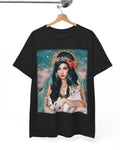 Vintage Amy Winehouse Beautiful Girl Cotton Black Full Size Unisex Shirt