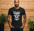 MISFITS skull - Punk Rock/Horror Punk Black T-Shirt round neck nice light poly