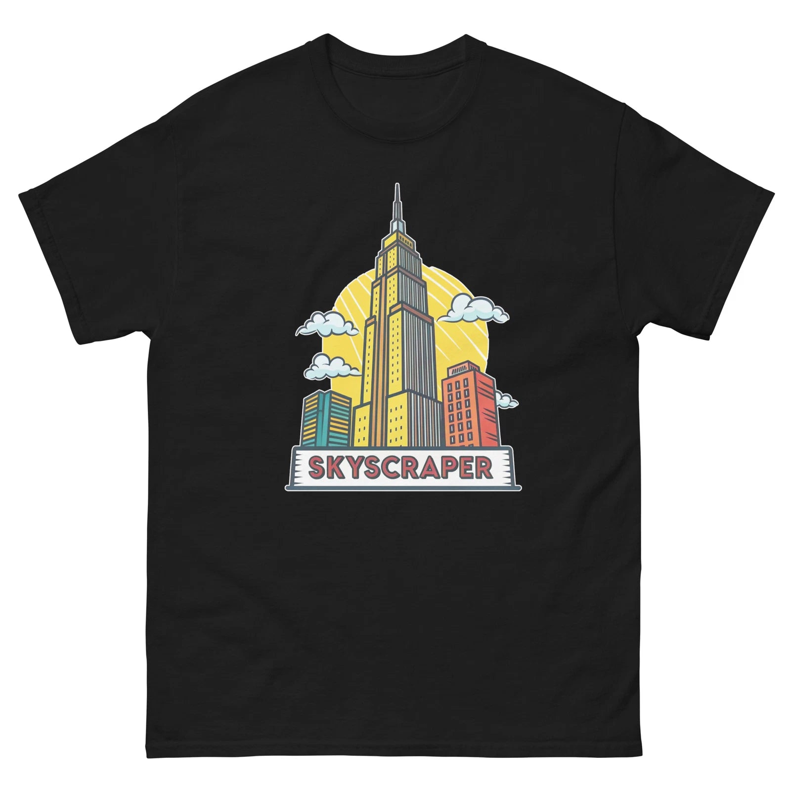 Skyscaper Object Place Item Urban T-Shirt