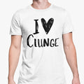 I Love Clunge  T Shirt  Funny Rude Novelty Gift High Quality Stylish Tee
