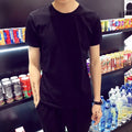 Men's Lightweight Polyester Oversized T Shirt Casual Spring Summer Style