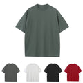 Men's Polyester T-Shirt Casual Short Sleeve Round Neck Loose Fit Streetwear