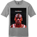 NEW Art Society MJ AIR 23 IM BACK GREY FROST Tee Shirt SMALL-4XLARGE MADE IN USA