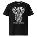 Unisex organic cotton t-shirt Walk Alone 7Vibe7 Urban Streetwear Graffiti Style